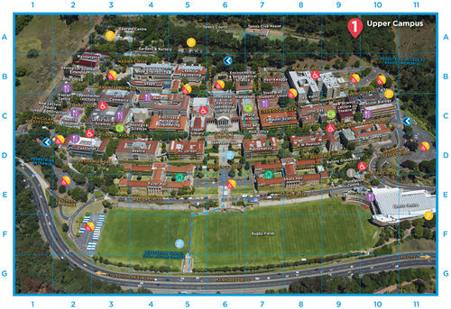 UCT Upper Campus map